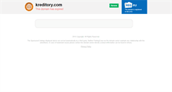 Desktop Screenshot of kreditory.com